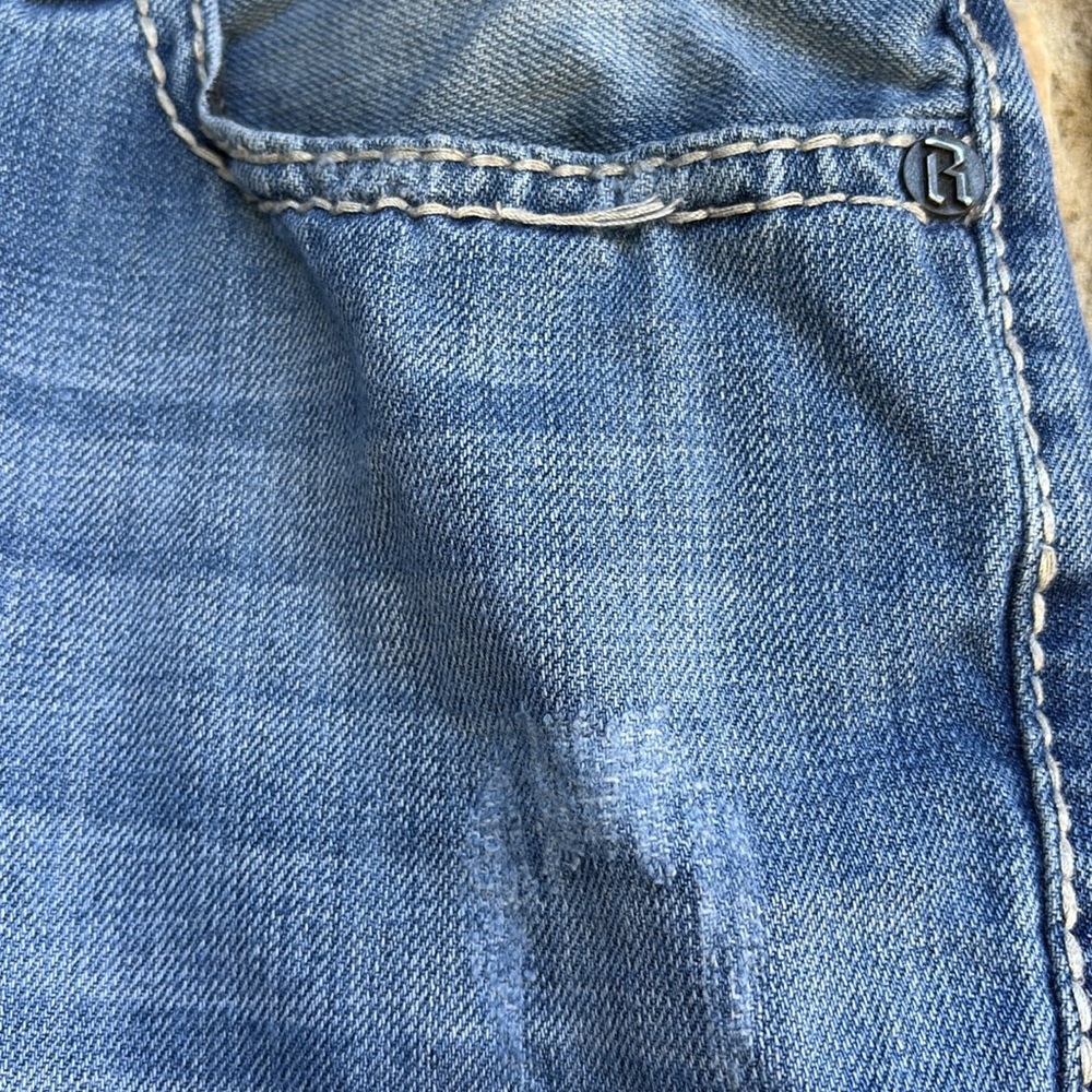 Men's Rock & Roll Double Barrel Straight Jeans - 38x32 - Picture 3 of 3